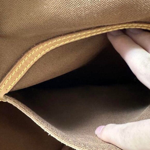 Authentic Louis Vuitton Backpack Montsouris GM EXTRA LARGE Monogram Bag Tote - Picture 11 of 16